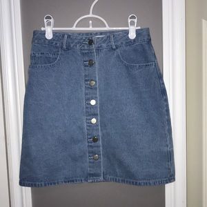Jean skirt